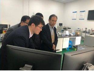 国家纳米工程中心常务副主任崔大祥教授一行莅临新半岛官网(中国)股份有限公司现场考察